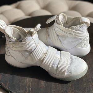 LeBron Soldier Triple White